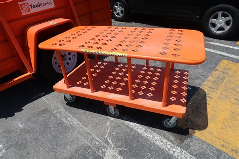 home depot flat carts